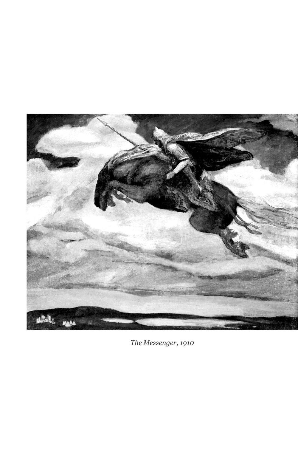 Plate &mdash; Nicholas Roerich, <em>The Messenger</em>, 1910