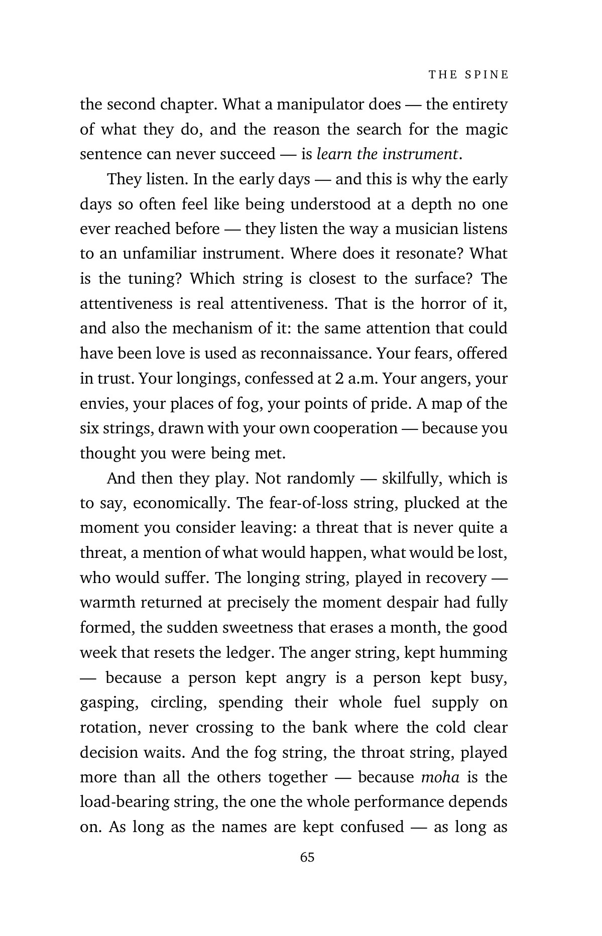 The musician — what a manipulator actually learns