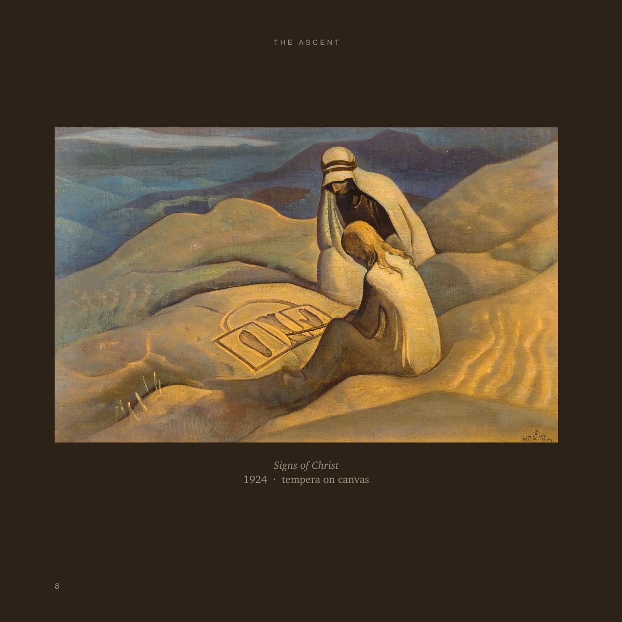 Plate &mdash; Nicholas Roerich, <em>Signs of Christ</em>, 1924