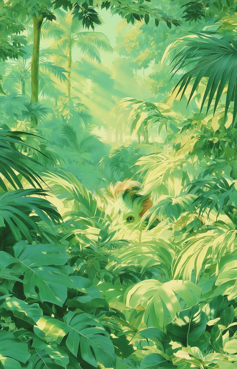 The jungle, in full colour